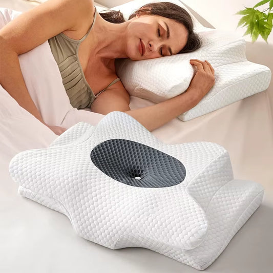 Ergonomic Butterfly Shaped Memory Foam Pillow