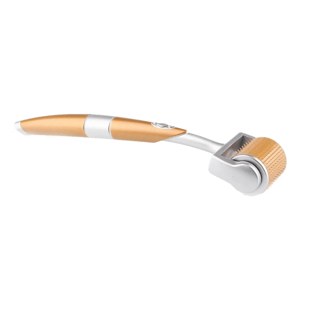 Professional Titanium ZGTS Derma Roller 192 Needles for Face Care and Hair-Loss Treatment CE Certificate Proved