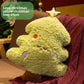 Christmas plush throw pillow