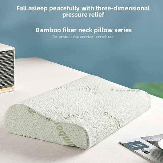 Space Memory Foam Wave Pillow