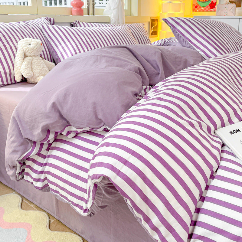 Nantong Die Shi Bridge Four-piece set of quilt covers and bedding