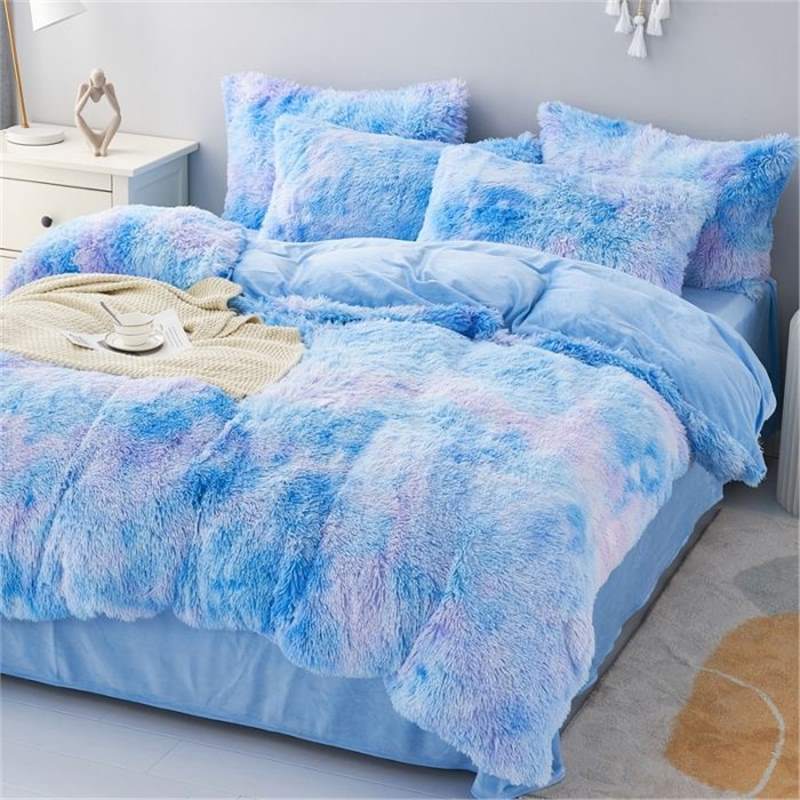 Double-Sided Fleece Bedding Set