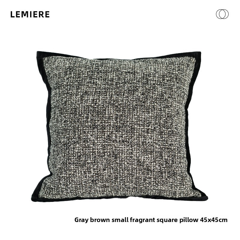 Italian light luxury style throw pillows