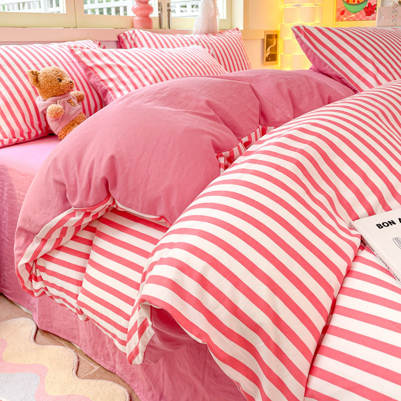 Nantong Die Shi Bridge Four-piece set of quilt covers and bedding