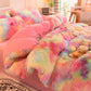 Thickened Mink Velvet Four-Piece Bedding Set
