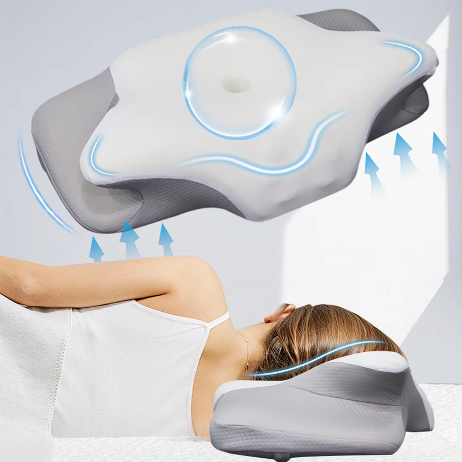 Ergonomic Contour Memory Pillows