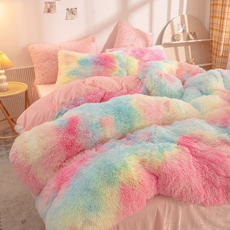 Double-Sided Fleece Bedding Set