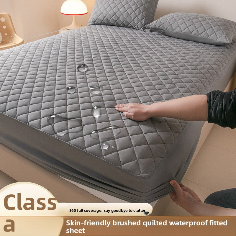 A-Class Brushed Waterproof Mattress Protector