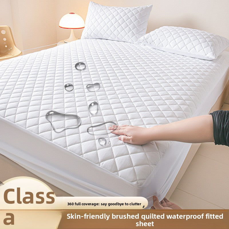 A-Class Brushed Waterproof Mattress Protector
