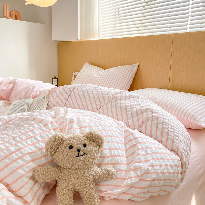 Dopamine three-piece bedding set