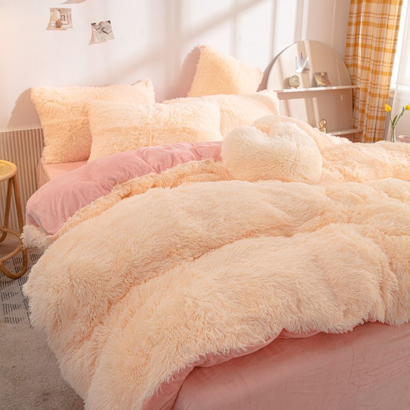 Double-Sided Fleece Bedding Set