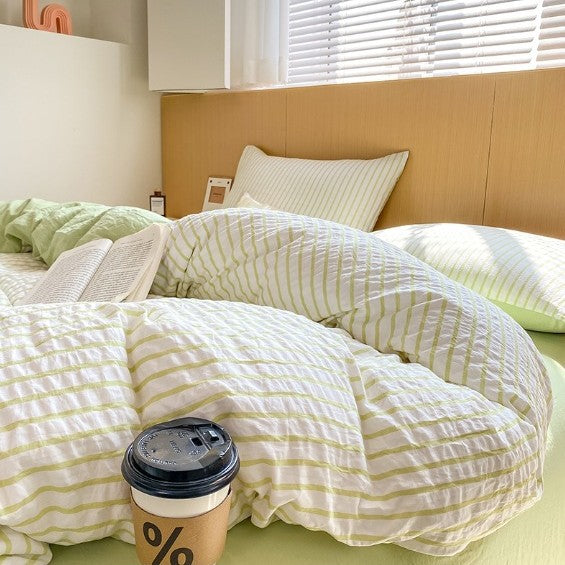 Dopamine three-piece bedding set