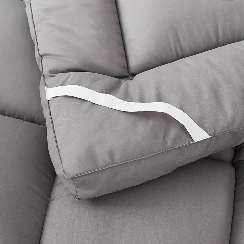 Three-dimensional feather velvet mattress