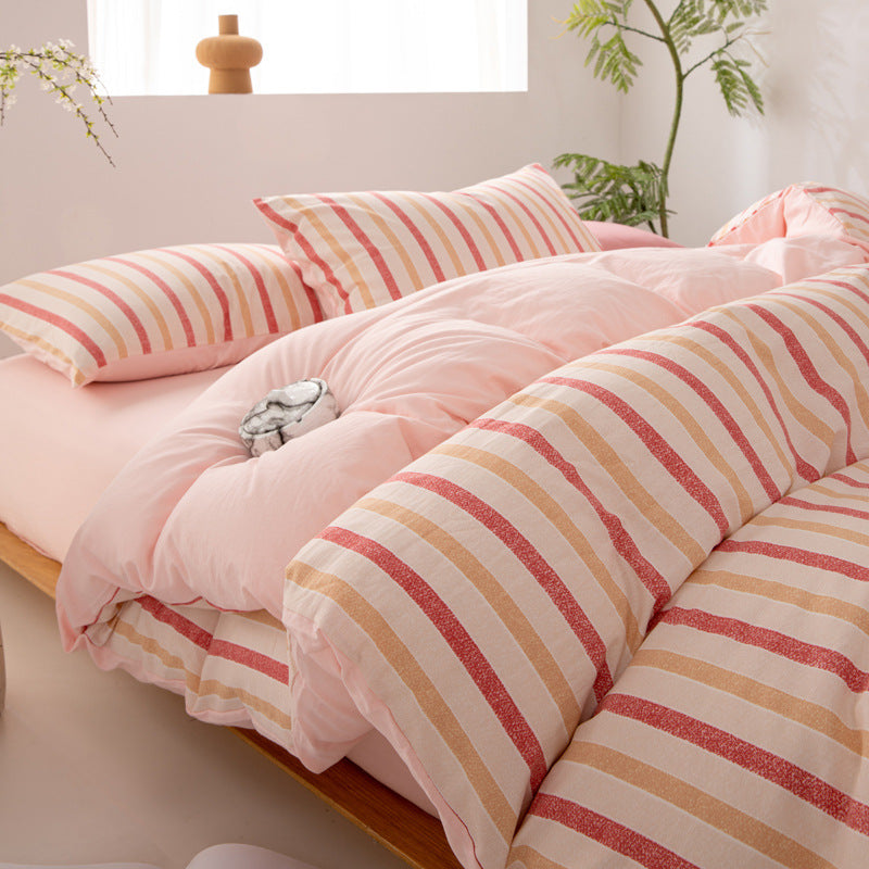 Dopamine three-piece bedding set