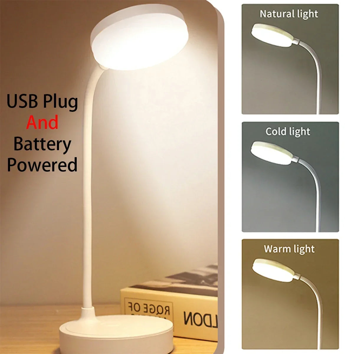 Portable LED Desk Lamp