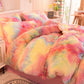 Thickened Mink Velvet Four-Piece Bedding Set