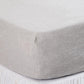 Washed Linen Fitted Sheet Mattress Protector