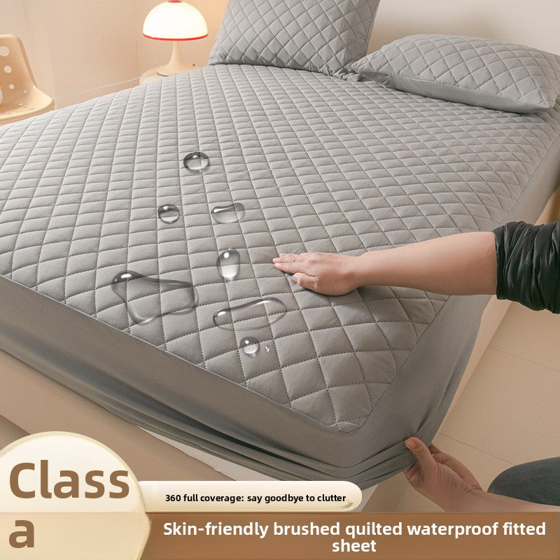 A-Class Brushed Waterproof Mattress Protector