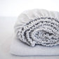 Washed Linen Fitted Sheet Mattress Protector