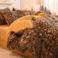 Thickened Mink Velvet Four-Piece Bedding Set