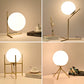 Nordic-Inspired Glass Ball Table Lamp