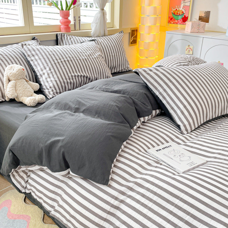 Nantong Die Shi Bridge Four-piece set of quilt covers and bedding